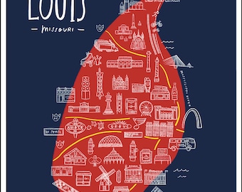 Saint Louis Map
