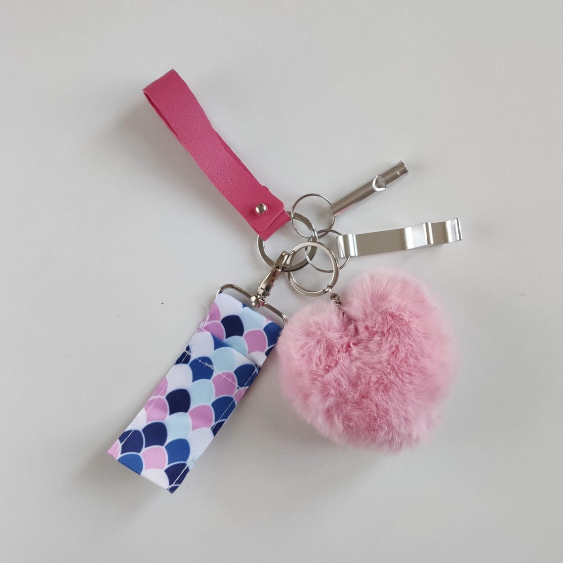Keychains for women wristlet keychain safety keychains hand Etsy