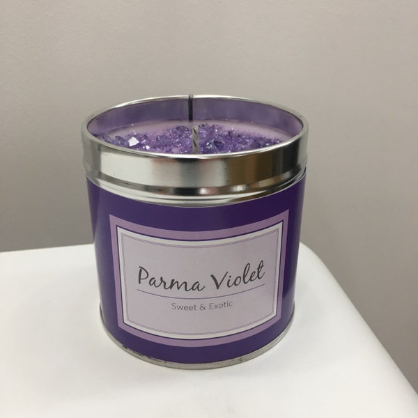 Bougie parfumée violette de Parme