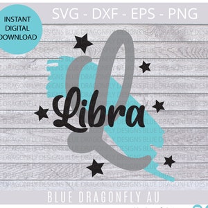Libra SVG | Star Sign SVG | Astrology SVG | Zodiac Svg | Birthday Svg | svg for Cricut