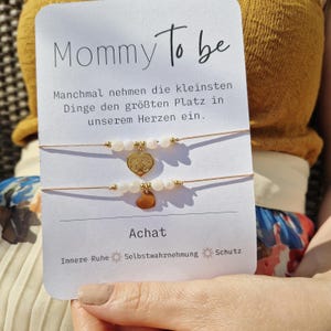 Agaat armband macrame band | Aanstaande mama | Cadeau babyshower| beste vriend | Cadeau voor zwangere vrouwen | Geluksbrenger | beschermer