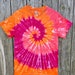 Candy Cane Tie Dye Shirt - Christmas - Holiday - Adult/youth - Etsy