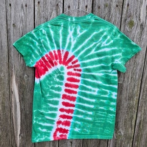 Candy Cane Tie Dye Shirt - Christmas - Holiday - Adult/youth - Etsy