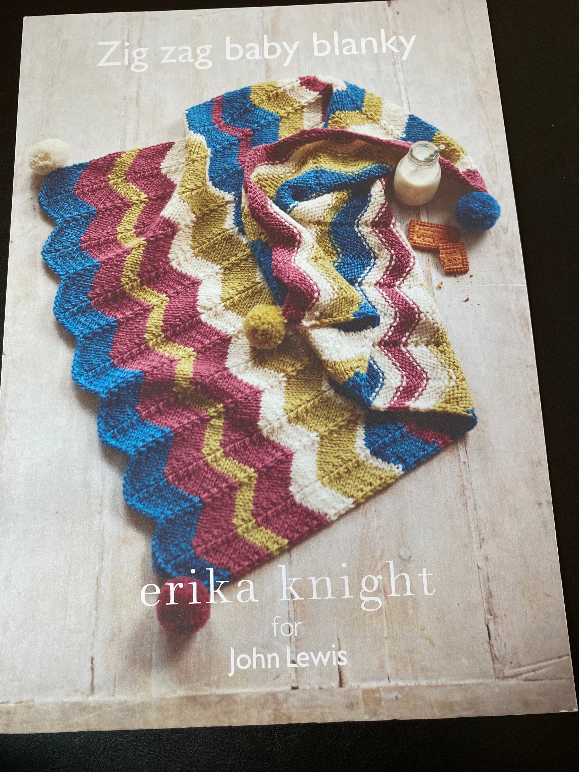 Zig Zag Baby Blanket Etsy UK