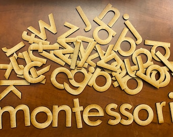 Montessori Movable Alphabet
