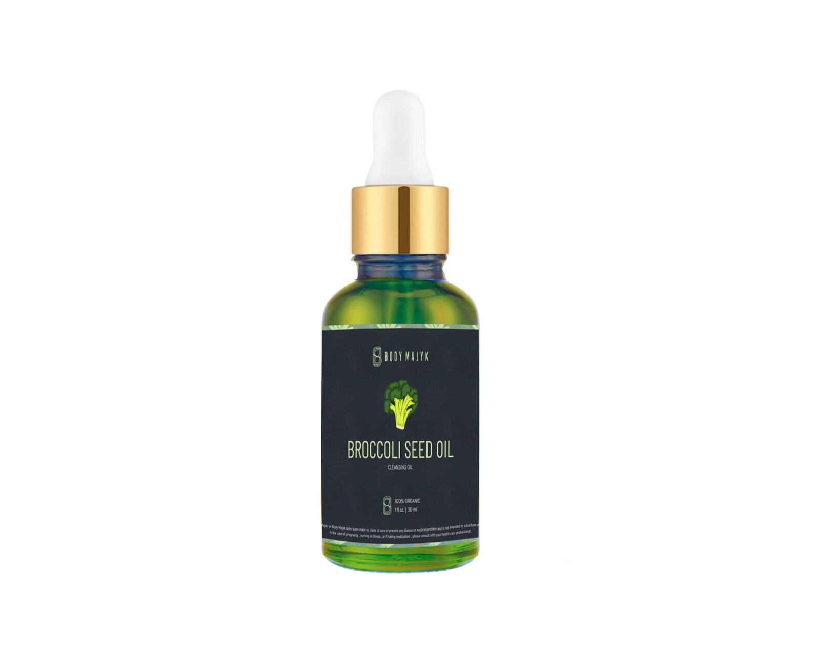 All Natural Broccoli Seed Oil, Organic Moisturizing Face Serum, Smooth