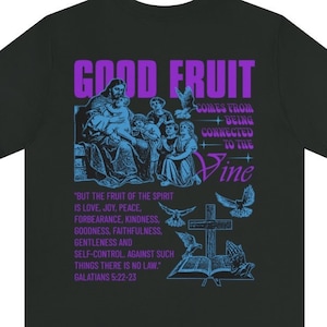 Christian Shirt for Men | Fruit of the Spirit | Christian Streetwear