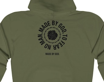 Christian Hoodie | Christian Sweatshirt | Made By God