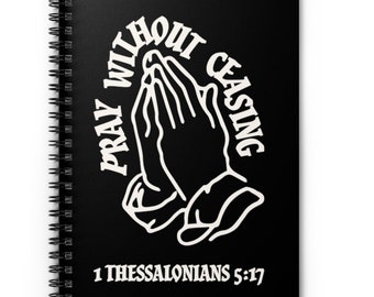 Cuaderno cristiano / Diario cristiano / Cuaderno de la iglesia