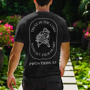 Trust In The Lord - Mens Christian T-shirt - Christian Streetwear