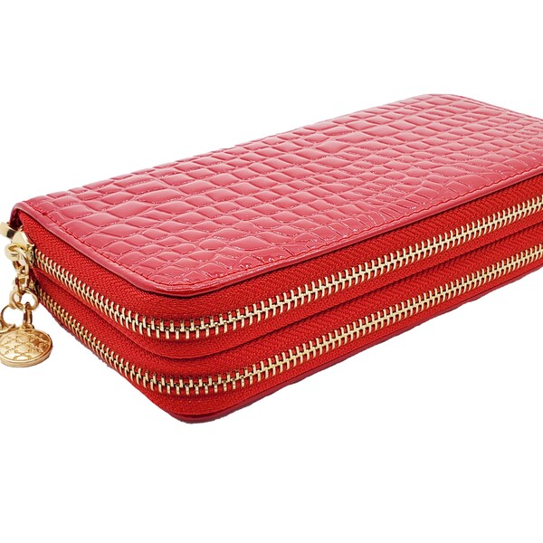 Checkbook Wallet With Coin Purse Etsy