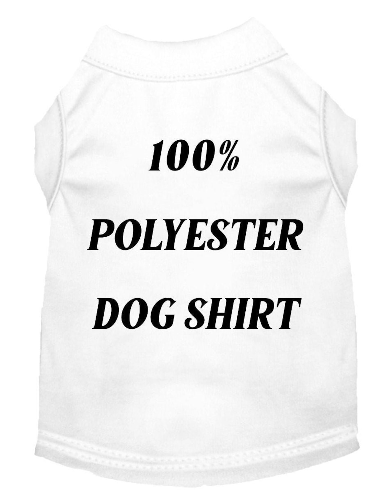 Blank Polyester Dog Shirt for Sublimation Etsy