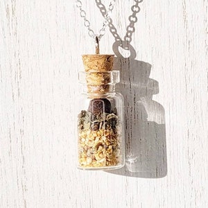 Happiness Spell Jar Necklace | RJSpellworks