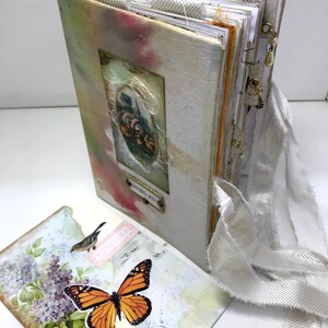 Handmade Journal | White Spring Nature Inspiration