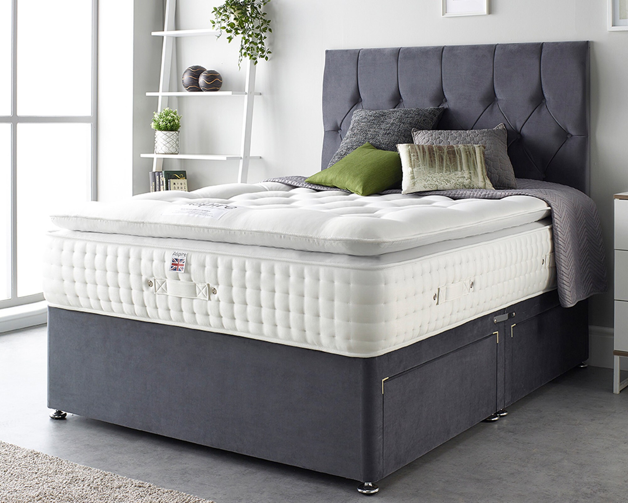 Aspire Beds Alpaca Silk 5000 Pocket Pillowtop Mattress Etsy