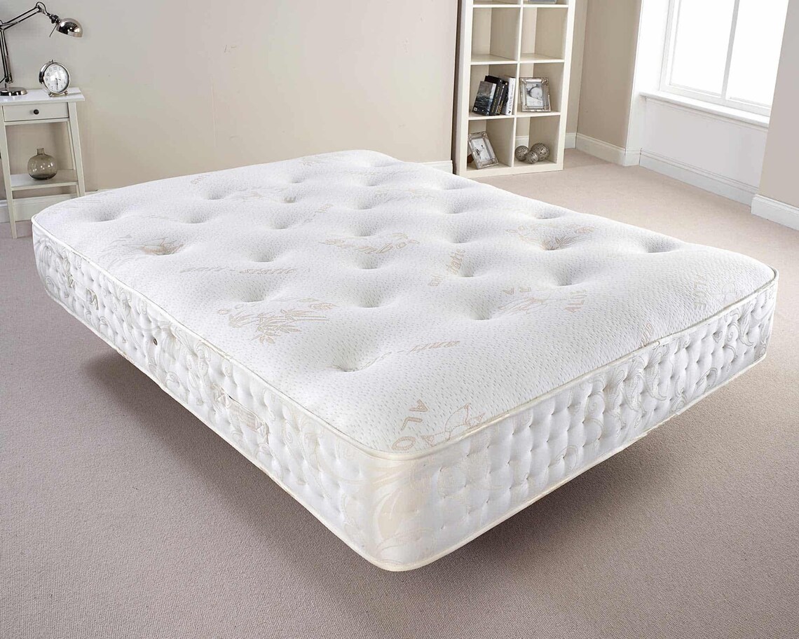 Aspire Beds Bamboo Natural 2500 Mattress Handmade in Etsy