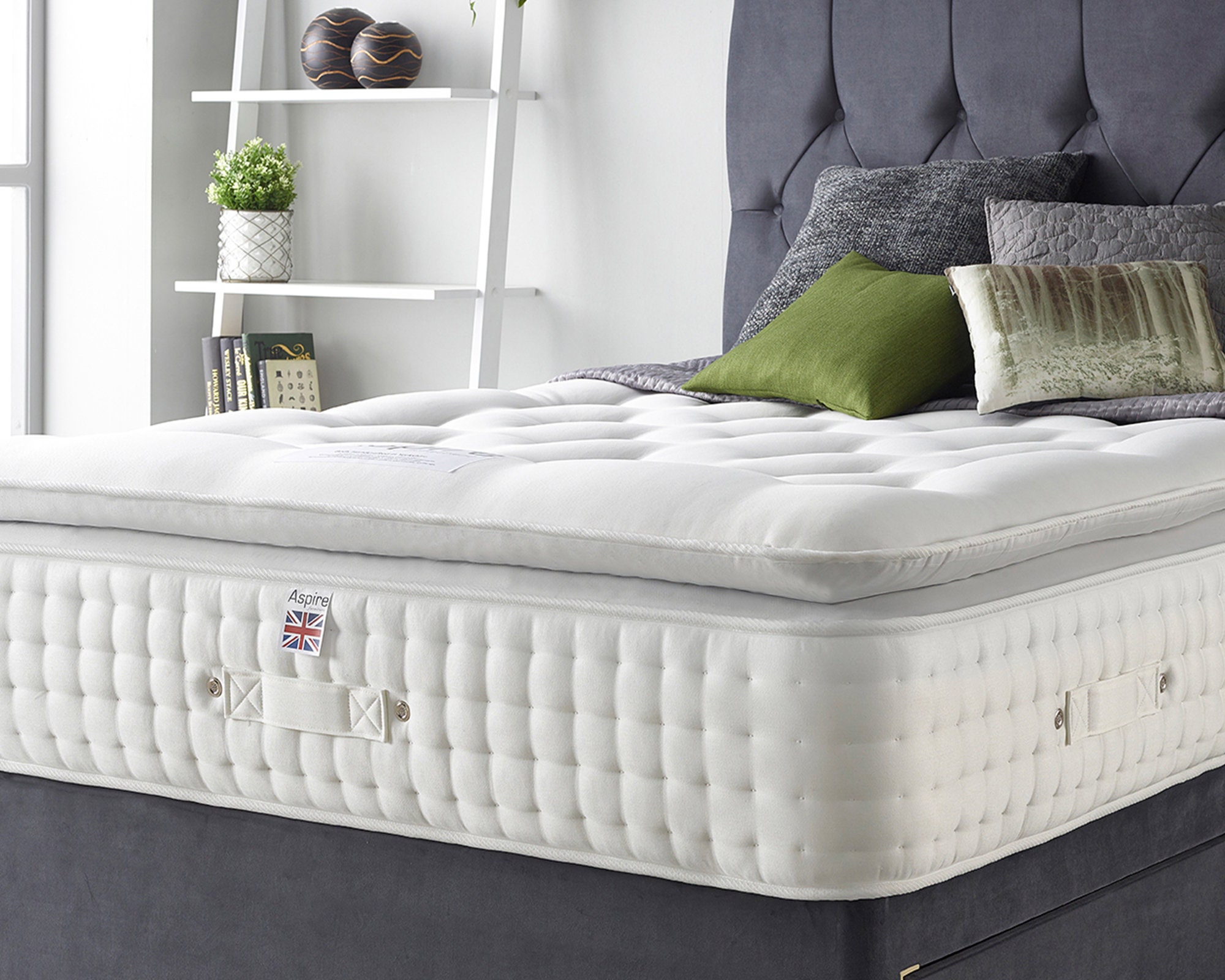 Aspire Beds Alpaca Silk 3000 Pocket Pillowtop Mattress Etsy