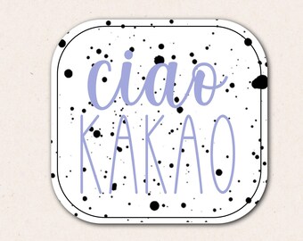 Bügelbild | ciao kakao | Sprenkel