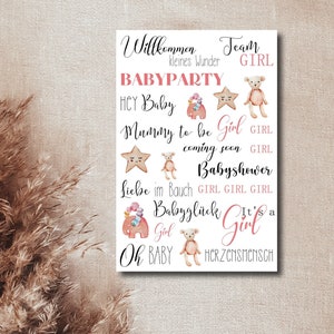 Tatuaggi a candela | motivi diversi Film per scivoli d'acqua | Decorare candele | Baby shower | Baby shower | Gravidanza