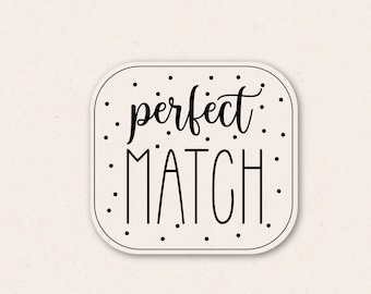 Opstrijkpatch | perfecte match | crème stippen