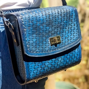 PDF&gt;&gt; Basket Weave satchel Bag Leather Working Patterns Digital Files | Vrnc Leather
