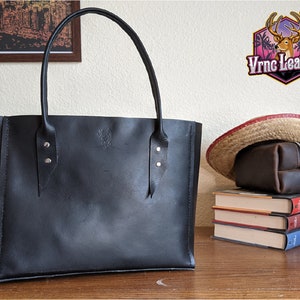 DIY Leather Craft Kit Leather Small Tote Bag | Vrnc Leather