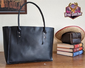 DIY Leather Craft Kit Leather Small Tote Bag | Vrnc Leather