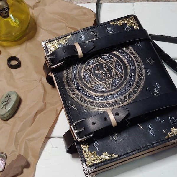 Medieval Spell Book Etsy