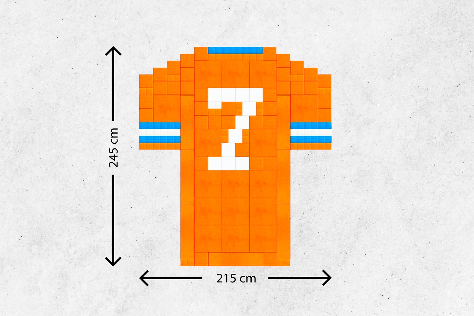 Jersey Pixel Wall Art Decorative Wall Decor for Football Etsy