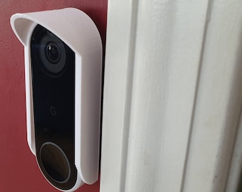 Google Nest hello Wired doorbell cover. Rain, snow and glare protection. (wired version)