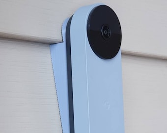 Google Nest Doorbell vinyl siding mount. (Wireless battery version) Aluminum siding, Vinyl siding, Cedar siding, Hardibourd siding.