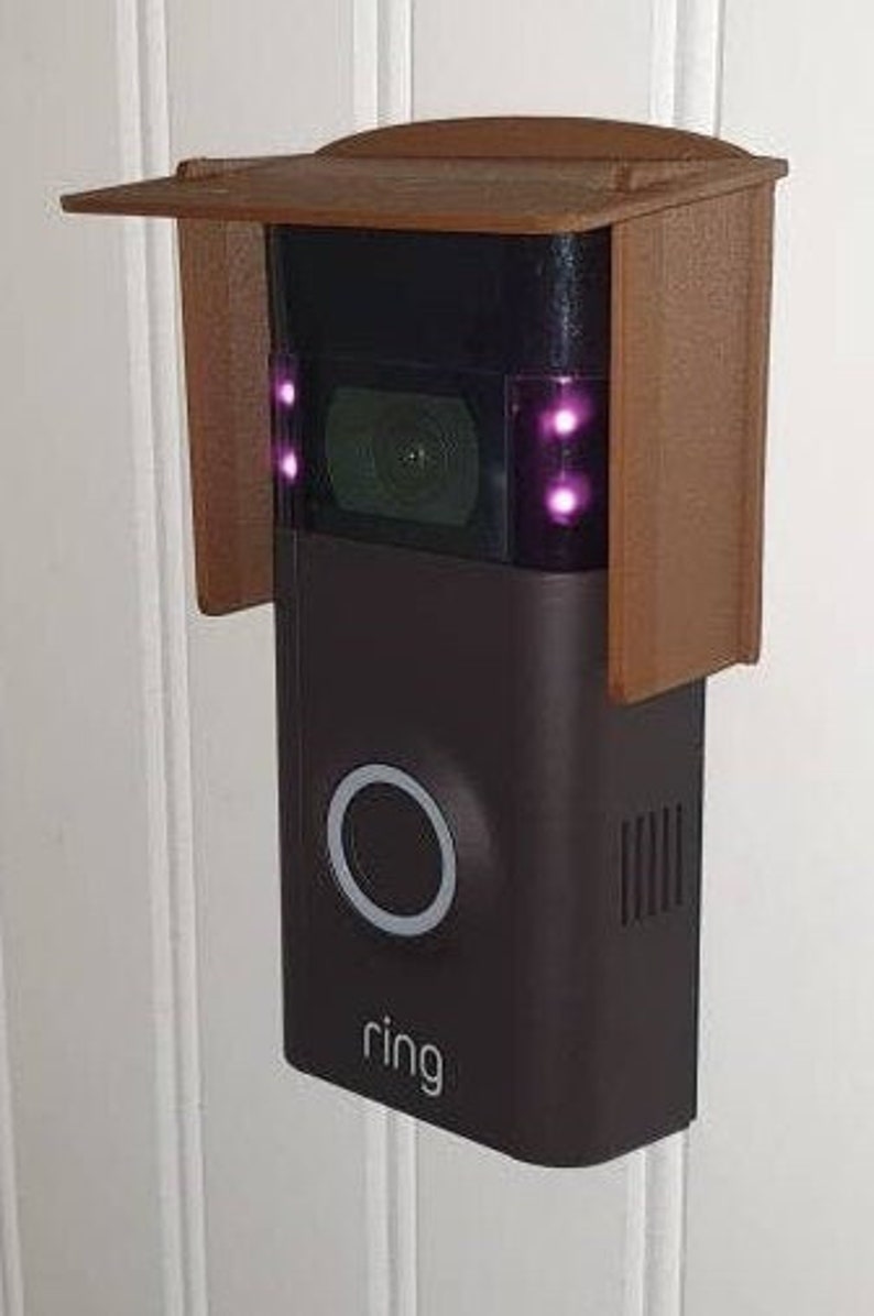 Ring Video Doorbell Cover Weather Rain Protection. No Screws Etsy