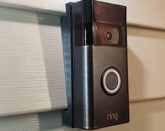 Ring Video doorbell vinyl siding mounting adapter, Ring 1, 2, 3, 1st and 2nd Generation up to 2025