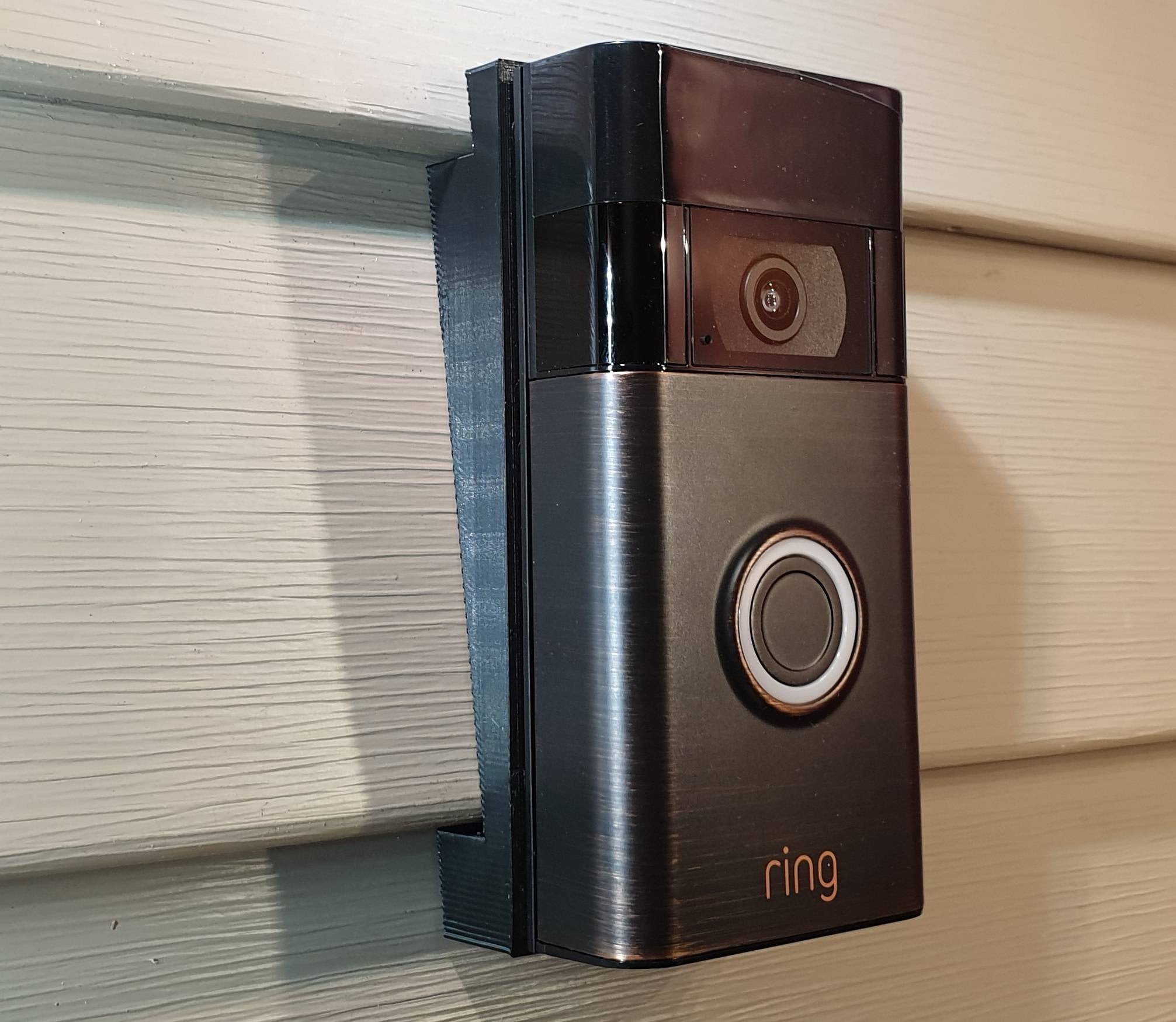 Ring Video doorbell vinyl siding mounting adapter, Ring 1, 2, 3, 1st and 2nd Generation up to 2025