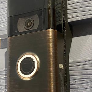 Ring Video doorbell Dutch lap vinyl siding mounting adapter, Ring 1, 2, 3, 4 2025, first and second Generation. One size fits most Dutch lap