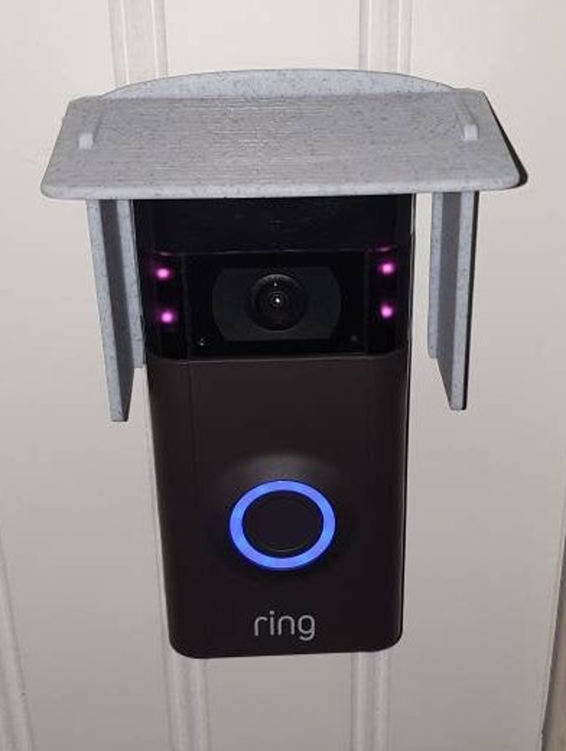 Ring Video Doorbell Cover Weather Rain Protection. No Screws Etsy