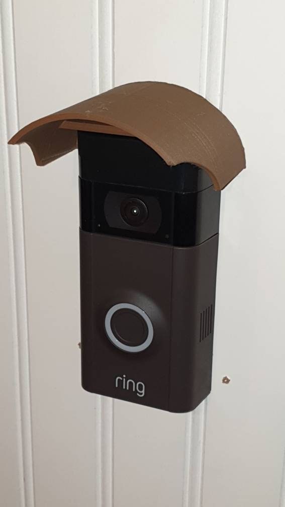 Ring Doorbell Cover Rain Protection No Screws Simple Etsy