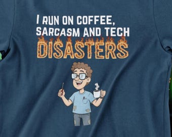 -shirt Je cours au café | T-shirt fantaisie