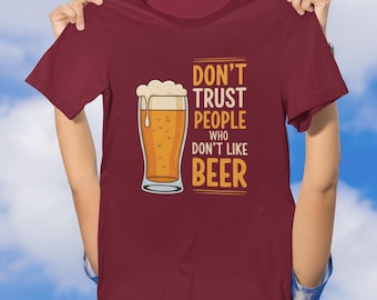 Funny Beer Lover T-Shirt | Novelty Drinking Tee