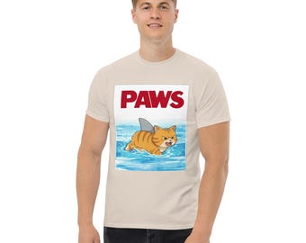 Paws Funny Cat T-shirt | Novelty Tshirt - Etsy