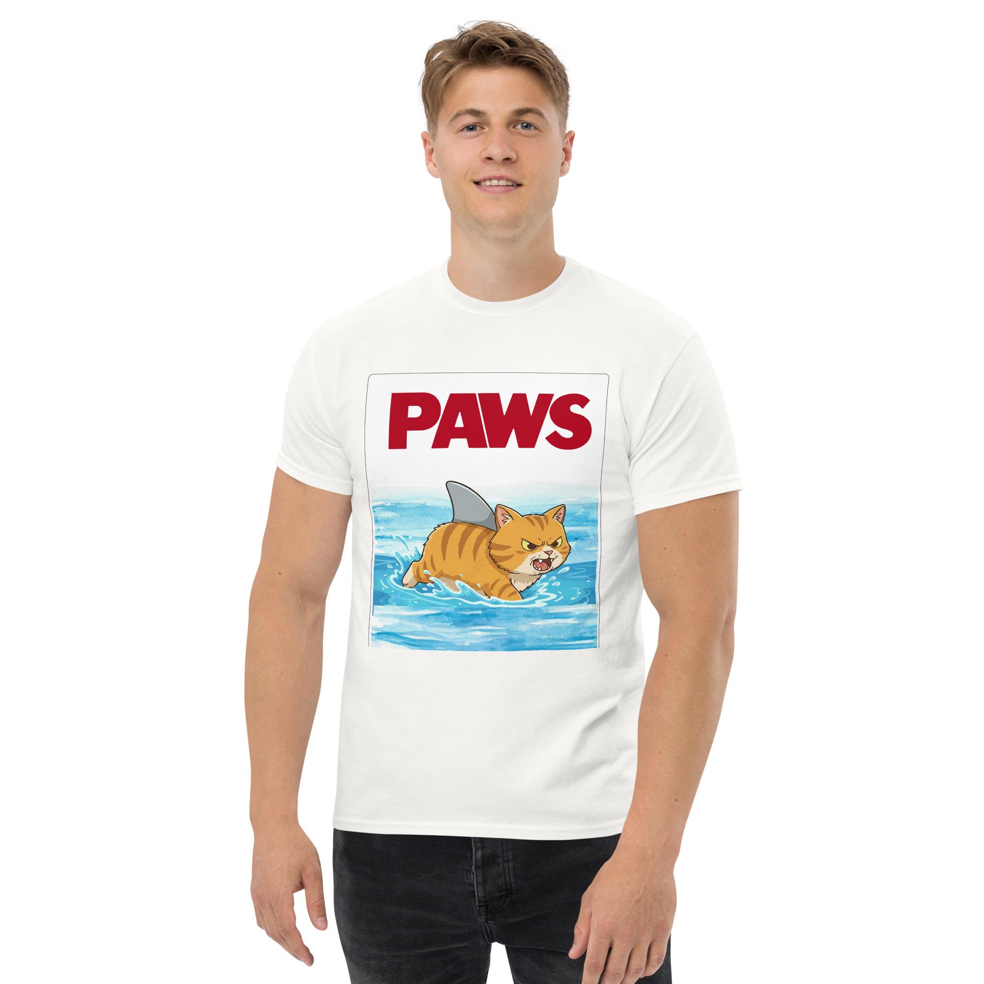 Paws Funny Cat T-shirt | Novelty Tshirt - Etsy