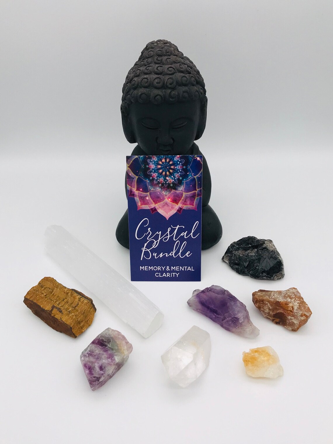 Memory & Mental Clarity Crystal Bundle Etsy