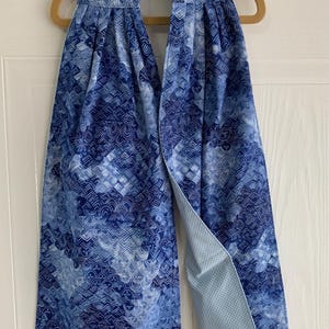 Dining Scarf, Dignity Adult Bib, Stylish, Reversible, Reusable, Clothes Protector, Handmade, Cotton, Many Colours, Easy Care