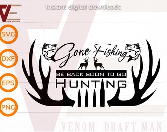 Download Gone Fishin Svg File Etsy