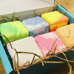 Bombas de ducha/vaporizadores de ducha, paquete de 6, aromaterapia, altamente perfumados, hechos a mano, artesanales