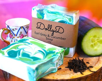 Earl Grey & Cucumber Soap *Palm Free*