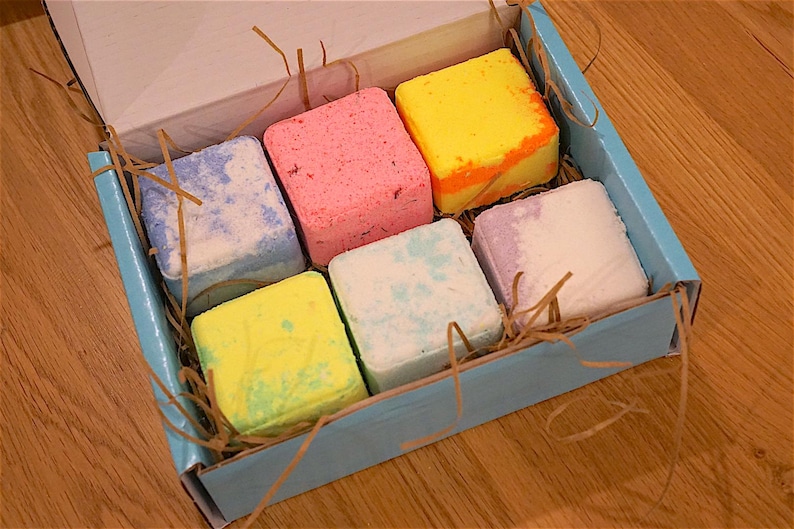 Shower Steamers/Shower Bombs, 6 pack, Aromatherapy, Highly Scented, Handmade,Artisan Bild 8