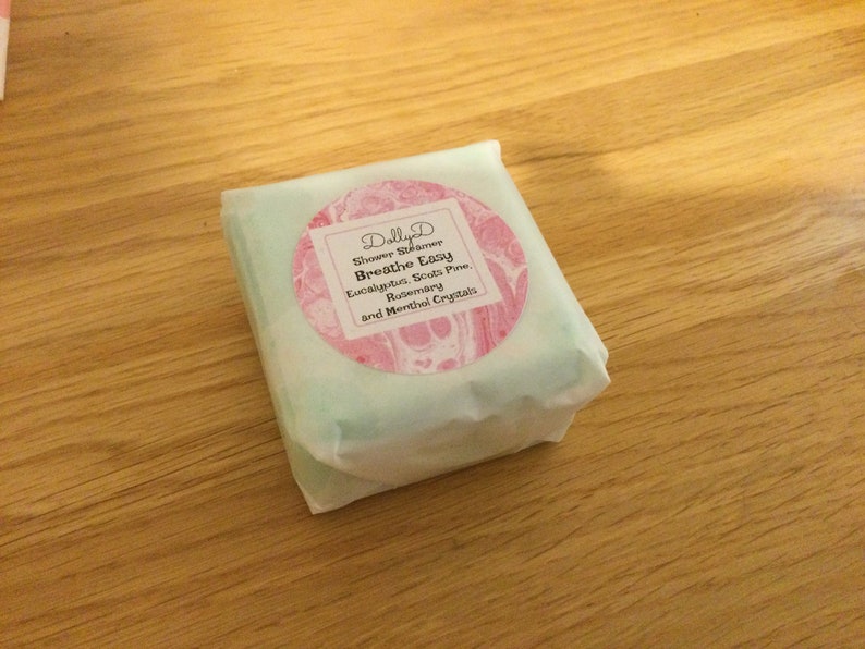 Shower Steamers/Shower Bombs, 6 pack, Aromatherapy, Highly Scented, Handmade,Artisan Bild 7