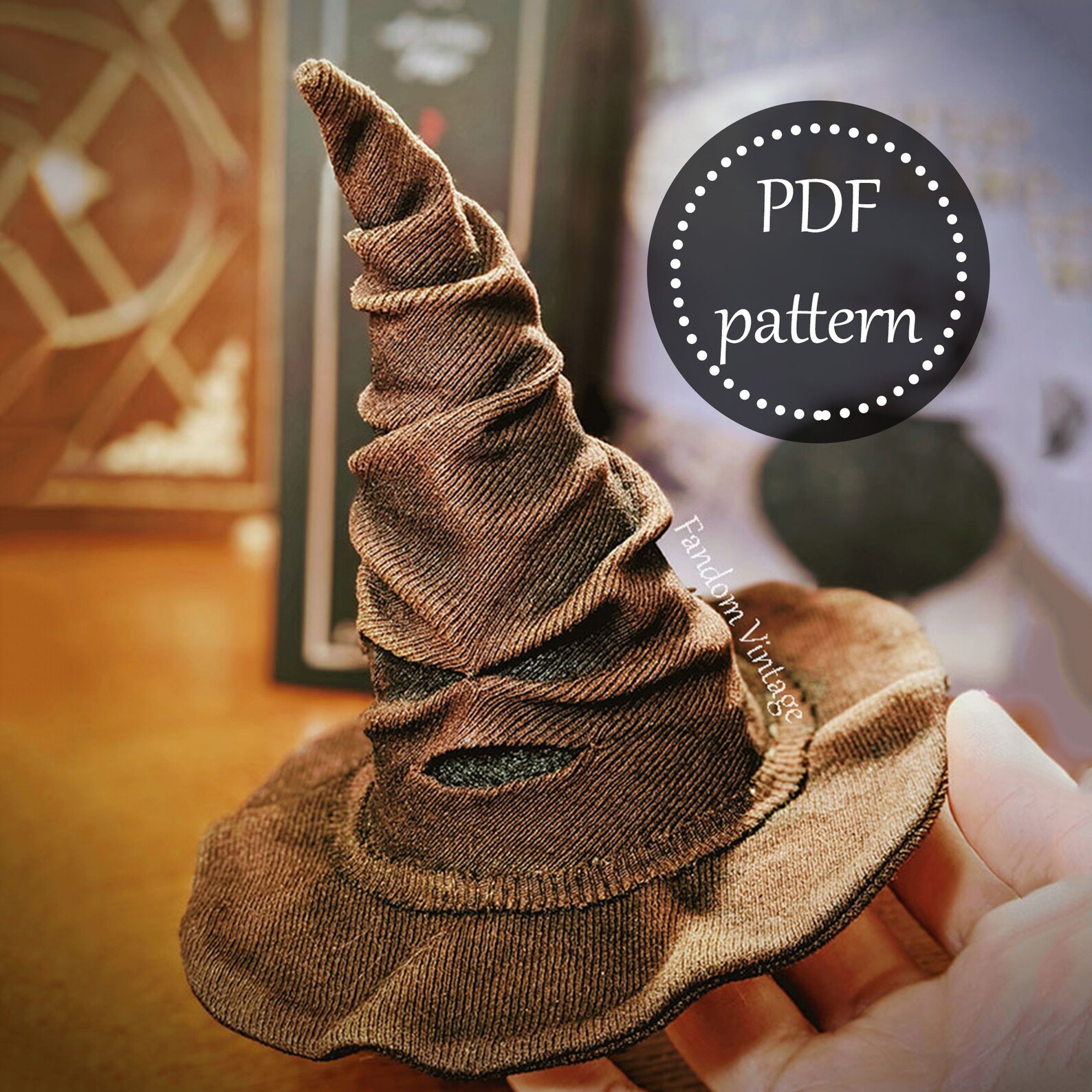 Mini Sorting Hat Fascinator Sewing Pattern Etsy
