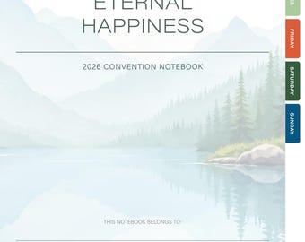 2026 Eternal Happiness - Digital Convention Notebook